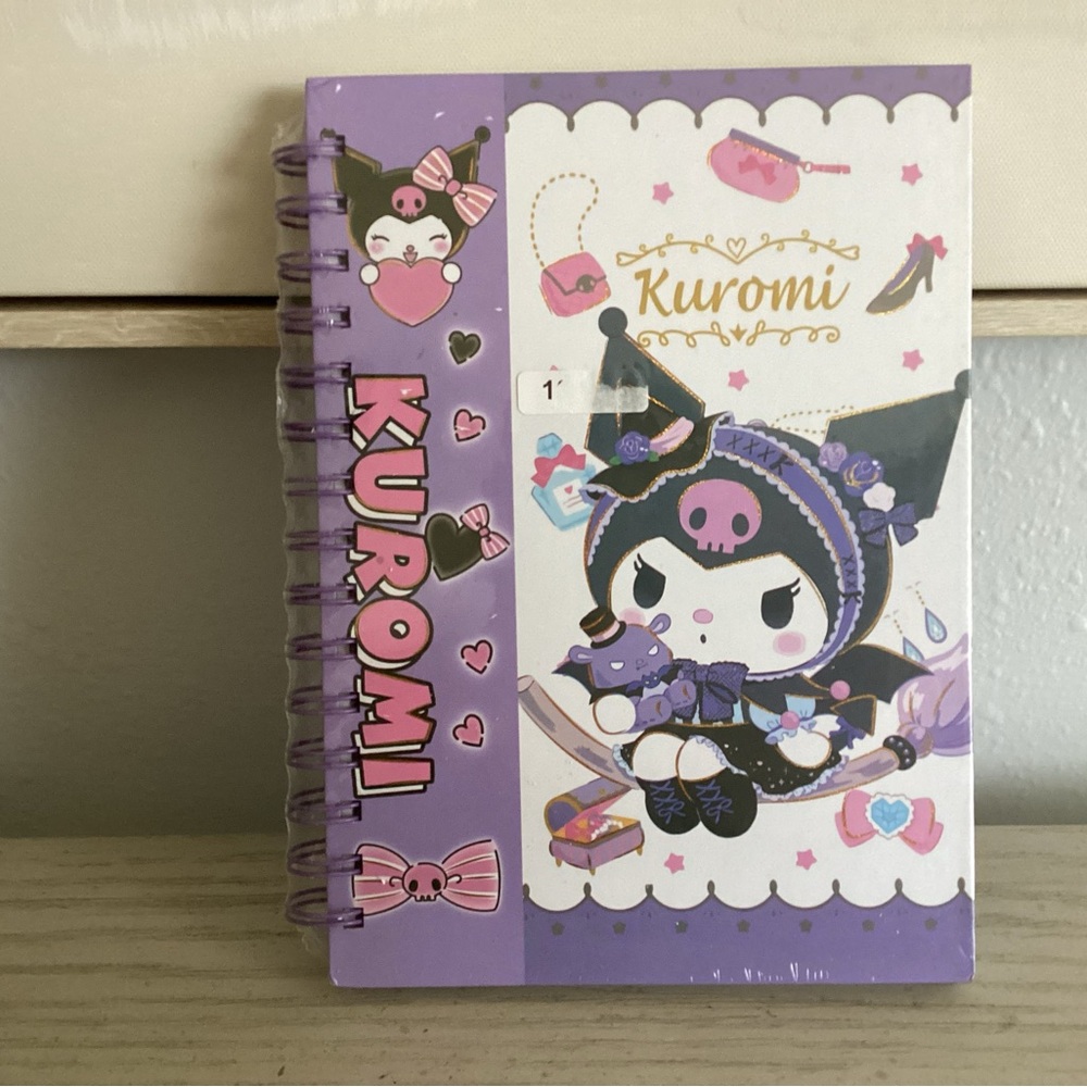 Purple Spiral Notebook
